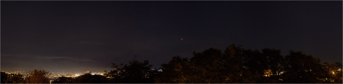 Полное затмение Луны 15 июня 2011г.